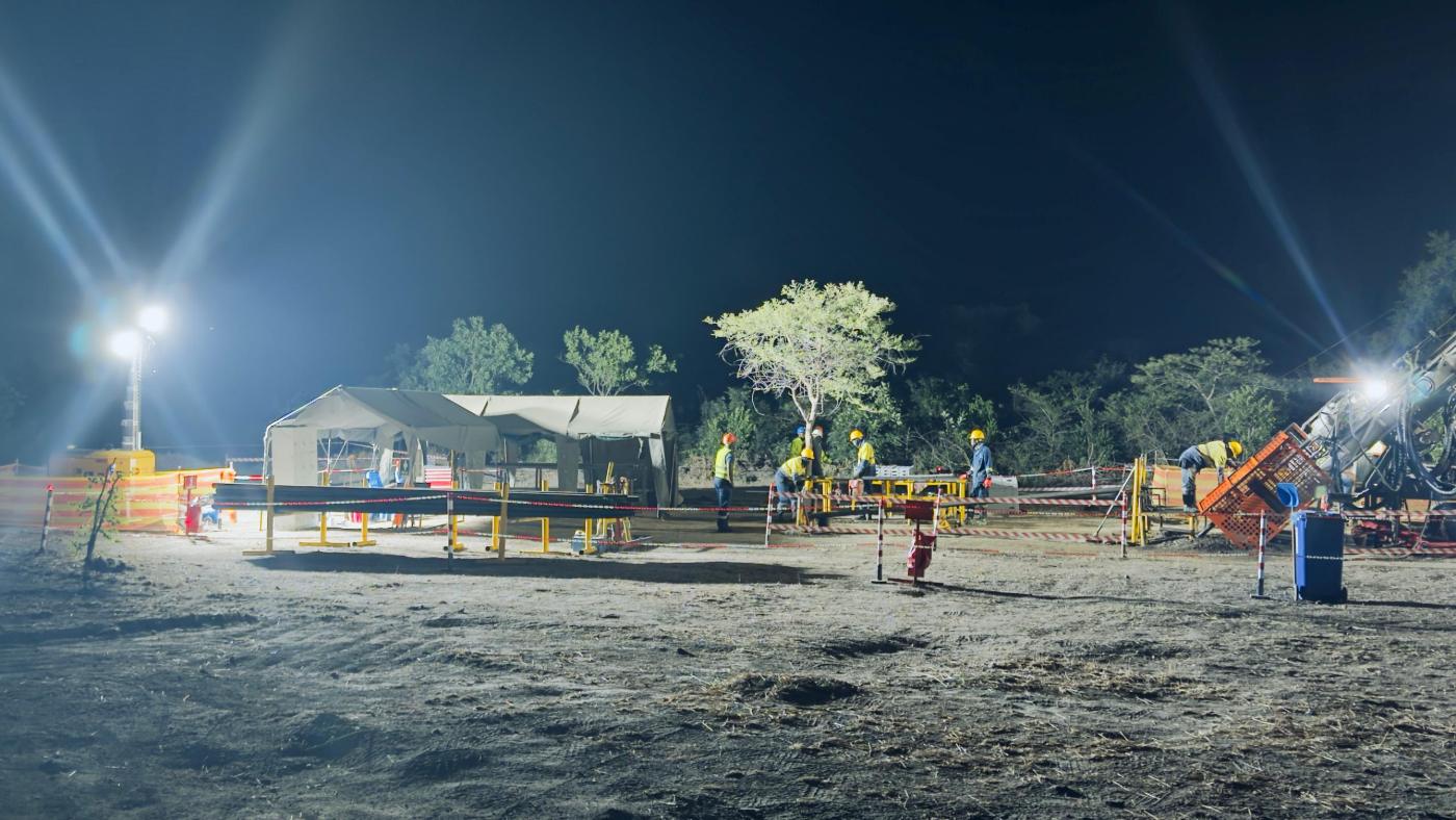 Night shift at Kanyamata